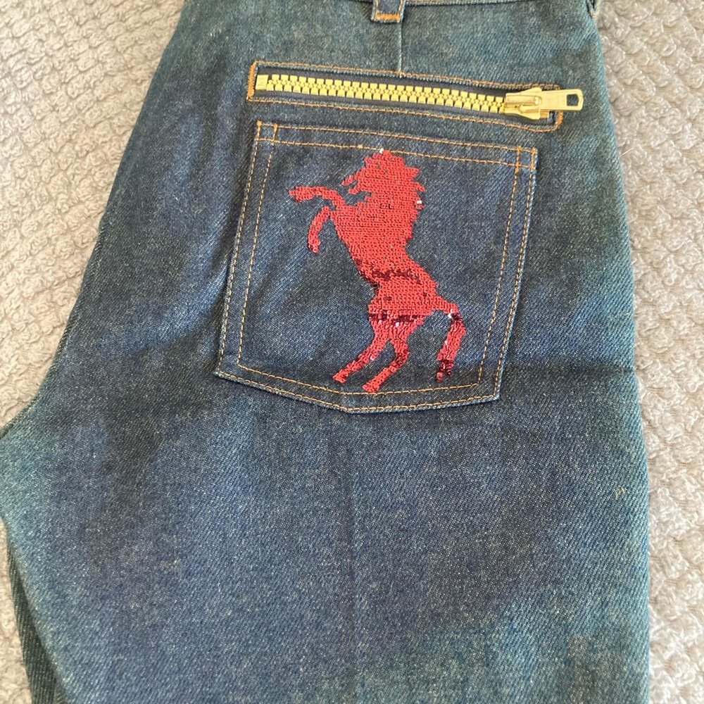 Vintage CHLOE Stella McCartney Horse Jeans 36 France